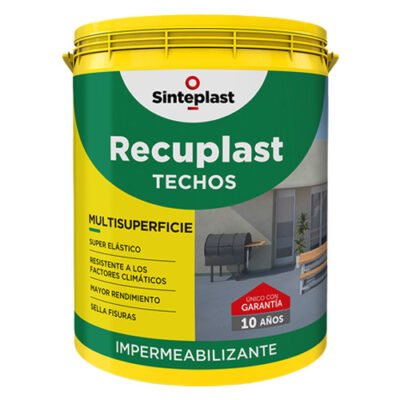 Membrana Liquida Para Techos Recuplast Techos Sinteplast
